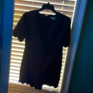 It’s a formal black jumpsuit